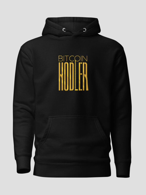 Black Bitcoin Hodler Hoodie